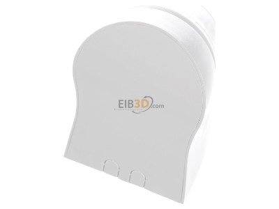 Ansicht oben hinten Hager EE830 Bewegungsmelder 200G IP55 weiss 