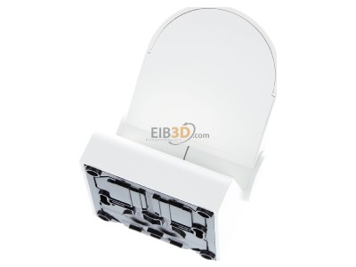 Ansicht oben hinten Hager EE870 Bewegungsmelder 220/360G IP55 weiss 