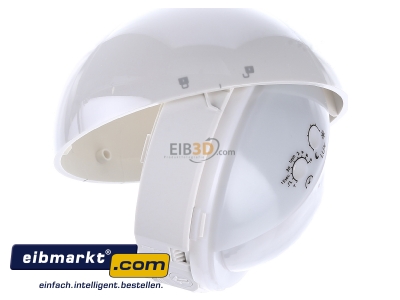 Ansicht oben links ESYLUX ESYLUX MD-W200i wei Bewegungsmelder 200 Grad 