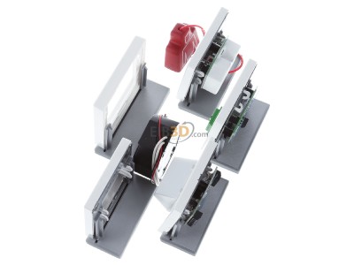 Ansicht oben rechts Jung NRS LS 0834 WW Notrufset aws kompl.mit Rahmen 