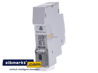 Back view Hager EVN012 Dimmer modular distributor 300VA 
