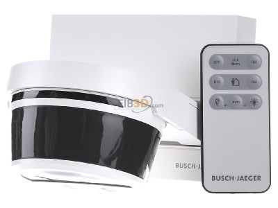 Front view Busch Jaeger 6847/8 AGM-204 Motion sensor complete 8...220 white 
