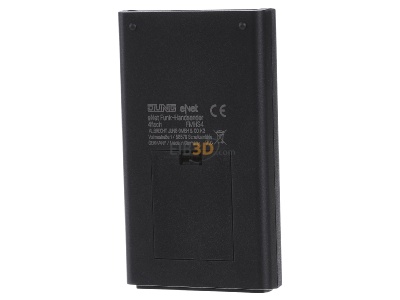 Ansicht hinten Jung FM HS 4 Funk-Handsender, 4-kanalig 
