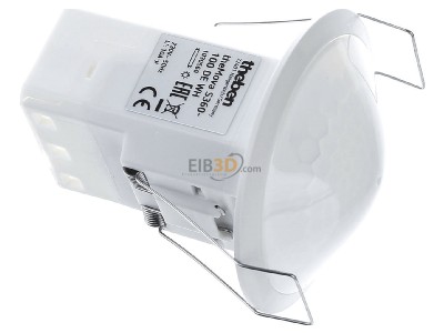 Ansicht oben links Theben theMovaS360-100DE WH Bewegungsmelder ws,360Grad max.8m DE 