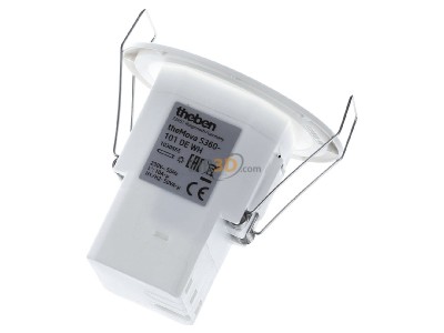 Ansicht oben hinten Theben theMovaS360-101DE WH Bewegungsmelder ws,360Grad max.8m DE 