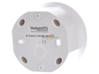 Ansicht hinten Theben 110A WH #9070912 Aufputzrahmen Pr�senzmelder 110A WH 9070912