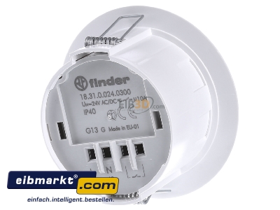 Ansicht hinten Finder 18.31.0.024.0300 Bewegungsmelder Up-Innen 1S/24VAC/DC 