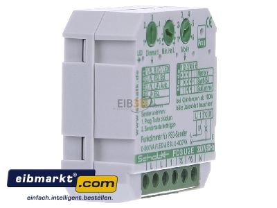 Ansicht links Schalk FD3 U2E Funk-Universal-Dimmer 