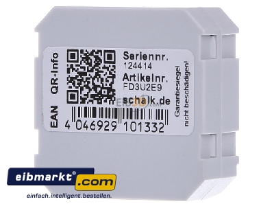 Ansicht hinten Schalk FD3 U2E Funk-Universal-Dimmer 