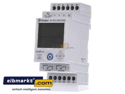Front view Finder 840202300000 Timer relay 0,1...35996400s
