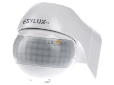 Front view ESYLUX MD 180 Basic wei Motion sensor complete white 
