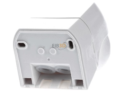 Back view ESYLUX MD 180 Basic wei Motion sensor complete white 
