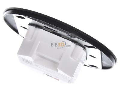 Top rear view ESYLUX PD-FLAT360i/8 RB KNX Movement sensor for home automation 
