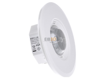 Ansicht links ESYLUX PD-FLAT360i/8 RW KNX Decken-Prsenzmelder UP, 360 Grad 