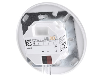 Back view ESYLUX PD-FLAT360i/8 RW KNX EIB, KNX movement sensor, 
