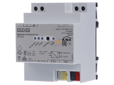 Front view Jung 20160 REG Power supply for home automation 160mA 
