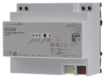 Front view Jung 21280 REG Power supply for home automation 1280mA 
