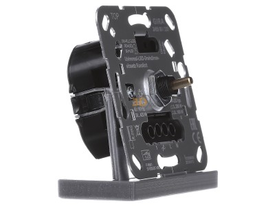 View on the left Gira 245500 Dimmer flush mounted
