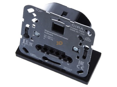 View up front Gira 540900 Electronic switch auxiliary post 

