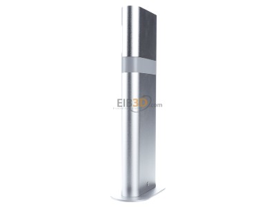 View on the right Theben theLeda D BL AL Luminaire bollard LED not exchangeable 
