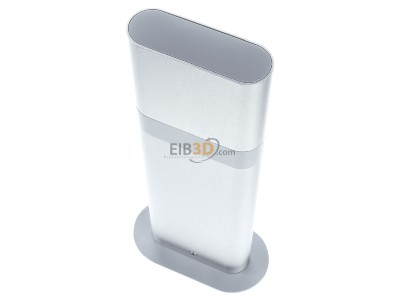 Top rear view Theben theLeda D BL AL Luminaire bollard LED not exchangeable 
