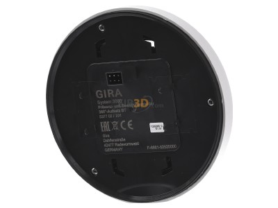 Ansicht hinten Gira 537702 Prsenz+Bewegungsmelder m.360Aufs.BTWchter 