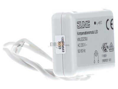 View on the left Jung KM LED 230 U Light control system component 
