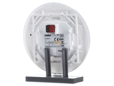 Ansicht hinten Niko 25032 Prsenzmelder KNX, Unterputz 