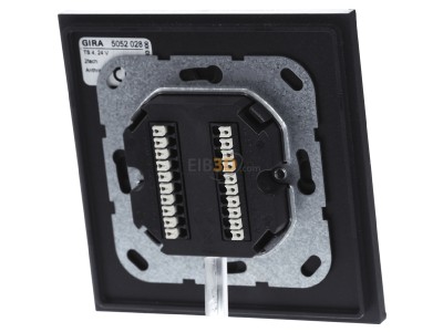 Back view Gira 5052028 Touch sensor for home automation 4-fold 

