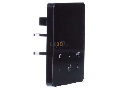 Ansicht links Jung CD 1790 D SW Display Standard Serie CD, schwarz 