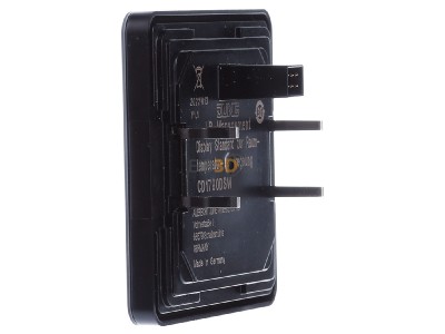 Ansicht rechts Jung CD 1790 D SW Display Standard Serie CD, schwarz 