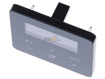 Ansicht oben vorne Jung CD 1790 D SW Display Standard Serie CD, schwarz 