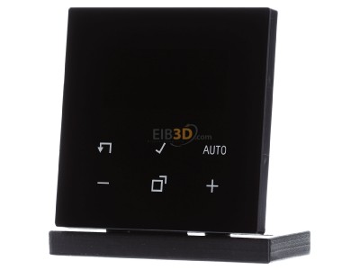 Frontansicht Jung LS 1790 D SW Display Standard Serie LS, schwarz 