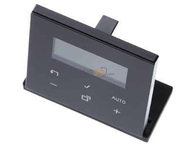 Ansicht oben vorne Jung LS 1790 D SW Display Standard Serie LS, schwarz 