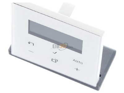 Ansicht oben vorne Jung LS 1790 D WW Display Standard Serie LS, alpinwei 