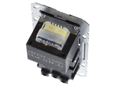 Top rear view Jung SO 7522 EINS Razor socket outlet flush mounted 
