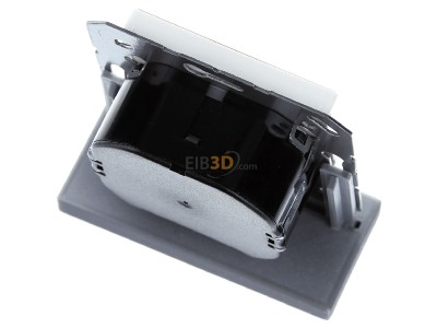 Ansicht oben hinten Jung TR D A 1790 WW Raumtemperaturregler mit Display Standard 