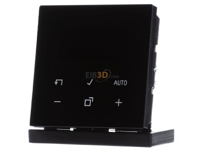 Frontansicht Jung TR D LS 1790 SW Raumtemperaturregler mit Display Standard 