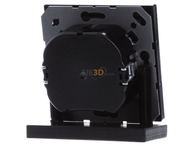 Ansicht hinten Jung TR D LS 1790 SW Raumtemperaturregler mit Display Standard 
