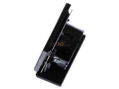 Ansicht oben rechts Jung TR D LS 1790 SW Raumtemperaturregler mit Display Standard 