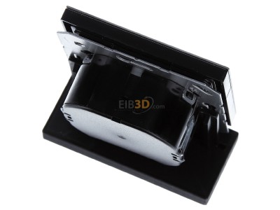Ansicht oben hinten Jung TR D LS 1790 SW Raumtemperaturregler mit Display Standard 
