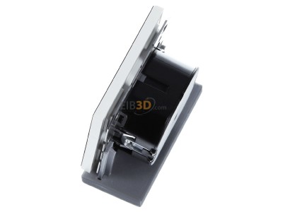 Ansicht oben rechts Jung TR D LS 1790 WW Raumtemperaturregler mit Display Standard 