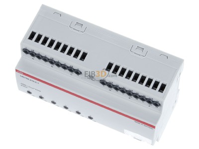 Ansicht oben vorne ABB UD/S6.210.2.1 LED-Dimmer 6-fach,210W/VA,REG 