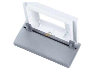 Top rear view Busch Jaeger 8252-44M-101 Central cover plate 
