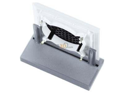 Top rear view Busch Jaeger 8253-44G Central cover plate 
