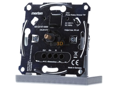 Frontansicht Merten MEG5147-0000 Drehdimmer-Einsatz Tunable White 
