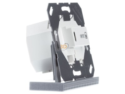 View on the left Jung USB PD60 C WW USB power supply White

