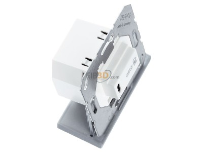 View top left Jung USB PD60 C WW USB power supply White
