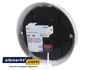 Ansicht hinten Merten 630919 KNX ARGUS Prsenz m.Lichtregel+IR-Empf 