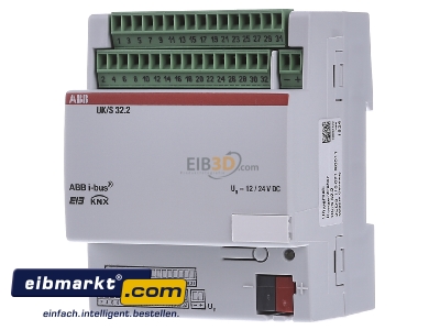 Front view ABB Stotz S&J UK/S 32.2 Driver module for bus system DRA
